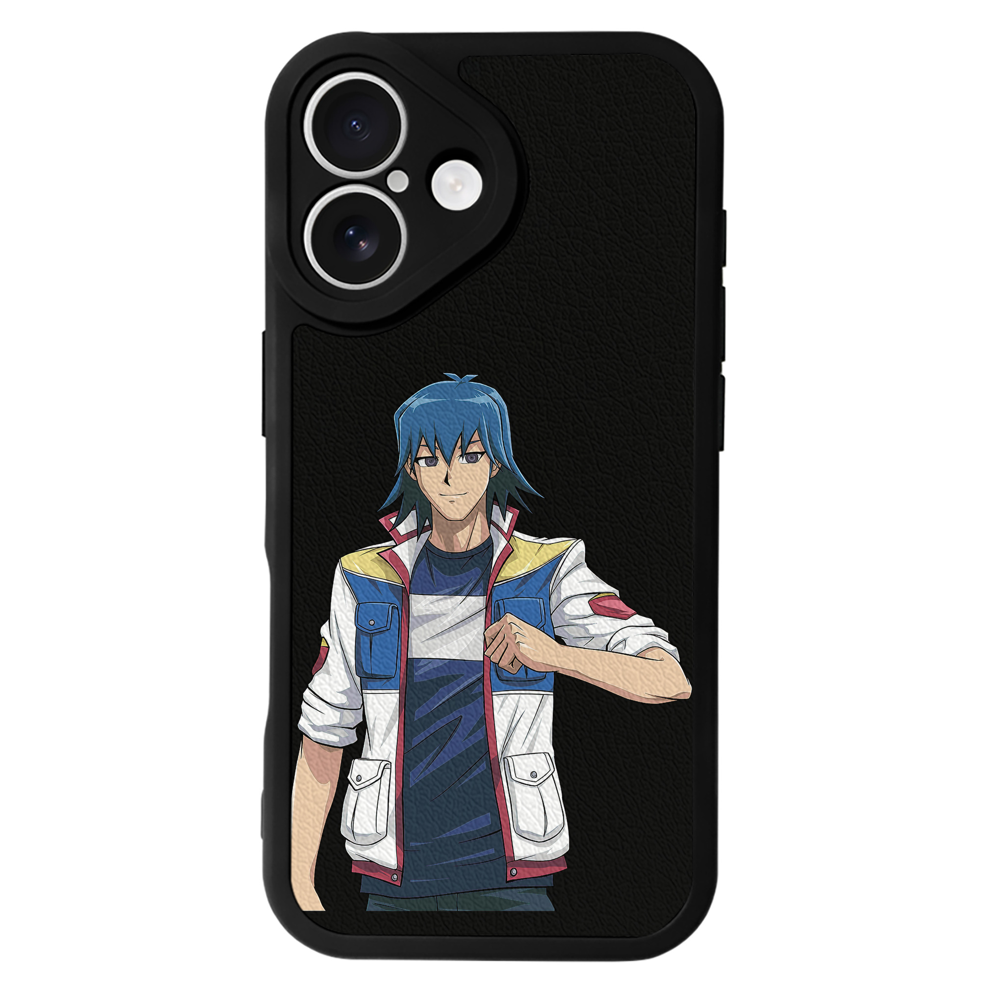 遊☆戯☆王 Yu-Gi-Oh! 【iPhone 16シリーズ対応】シリコンスマホケース（レザー調） 材質：シリコン
